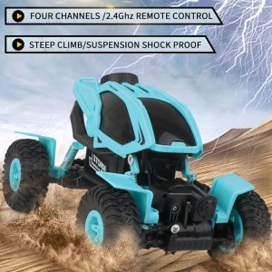 Shock Proof RC Klettern Auto Spielzeug Outdoor Flexible Hindernis Überqueren Off-Road-Fahrzeug Fernbedienung Rock Crawler für Jungen
