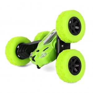 Dvostranski kaskaderski RC avto 360-stopinjski rotacijski daljinski upravljalnik Flip Stunt avtomobilske igrače za otroke