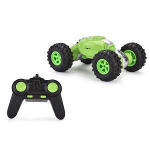 4WD RC Twisting off Road Car Double-Sided Driving Vehicle Toys 360 Degree Rotation One Key Deformation Remote Control Car Stunt