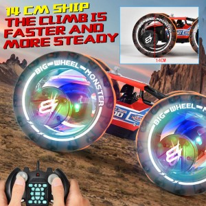 1: Double Remote Control режимдери менен 10 Rc High Speed ​​Off Road Climbing Car Toy