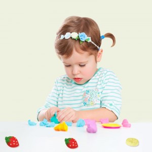 Juego de rodillos cortadores de plástico DIY para paletas de plastilina de colores para niños, Kit de moldes de arcilla para hacer helados Montessori para niños