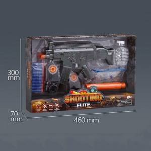 ကလေးလူကြီးများအတွက် ပြင်ပလျှပ်စစ်ဂျယ် Ball Blaster အရုပ်ပစ္စတို Eco-Friendly Splatter Ball Gun 2-In-1 Soft Bullet Water Splat Gun