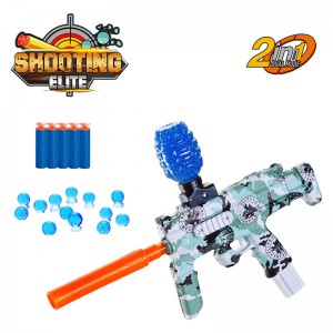 Electric MP7 Soft Bullet Gun Toy Outdoor Activities Game Battery Operated Gel Ball Ejecting Pistol Water Beads Blaster Gun Toy