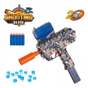 Pistolet na miękkie pociski dla dzieci z pianki Eva, elektryczna kulka żelowa Blaster, kula wodna, strzelanie z pistoletu zabawki do zabawy na świeżym powietrzu