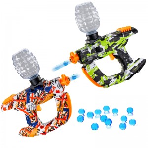 Summer Outdoor Electric Splatter Water Gel Ball Blaster Toy Battery ដំណើរការដោយស្វ័យប្រវត្តិ Water Bead Gun Toys សម្រាប់កុមារ