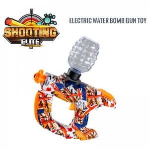 Somer Buitelug Elektriese Splatter Water Gel Ball Blaster Speelgoed Battery aangedrewe outomatiese waterkrale Gun Speelgoed vir Kinders