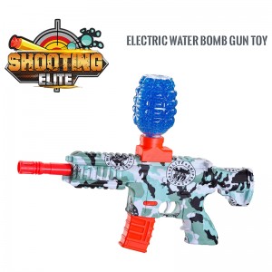 Camouflage Design Electric Automatic Gel Ball Blaster M416 Water Beads Toy Gun for Kids and Adults