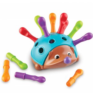 Učni viri za malčke Fine motorične in senzorične igrače 18+ mesecev Dojenčkov izobraževalni vložek s konicami Ježek Montessori igrača za otroke