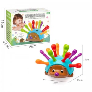 Toddler Learning Resources Fine Motor and Sensory Toys 18+ Months Baby Educational Spike Insert Hedgehog Montessori Toy for Kids