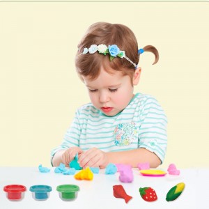 Kids Safe Intelligent DIY Air Dry Plasticine Soft Clay Toy Set Children Early Childhood Educational Modeling Play Dough with Tools