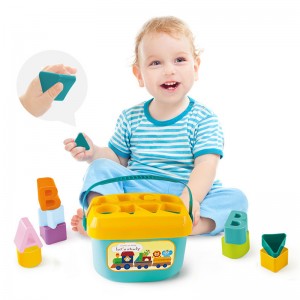 Toddler Early Educational Blocks Storage Box Set ABC Letter Learning Baby Sensory Shape Sorting Nesting Stacking Montessori Toys