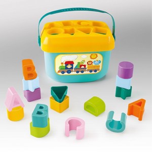 Toddler Early Educational Blocks Storage Box Set ABC Letter Learning Baby Sensory Shape Sorting Nesting Stacking Montessori Toys