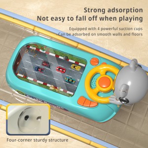 Kinderen Plezier Competitie Raceauto/Ruimte Avontuur Spel Speelgoed Stuurbediening Multi-mode Muziek Licht Game Console Speelgoed