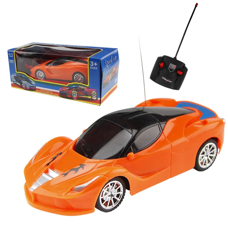 Cheap Boys Gift 3D Lighting 4CH 1:24 Simulation Coche Model Remote Control Racing Car Rc Toy