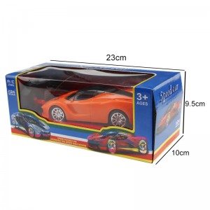 Cheap Boys Gift 3D Lighting 4CH 1:24 Simulation Coche Model Remote Control Racing Car Rc Toy