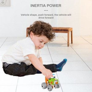 62 szt. Dziecko edukacyjne DIY montaż 3D pojazd Puzzle zabawki modele STEM intelektualne plastikowe klocki do budowy zestaw do zabawy dla dzieci