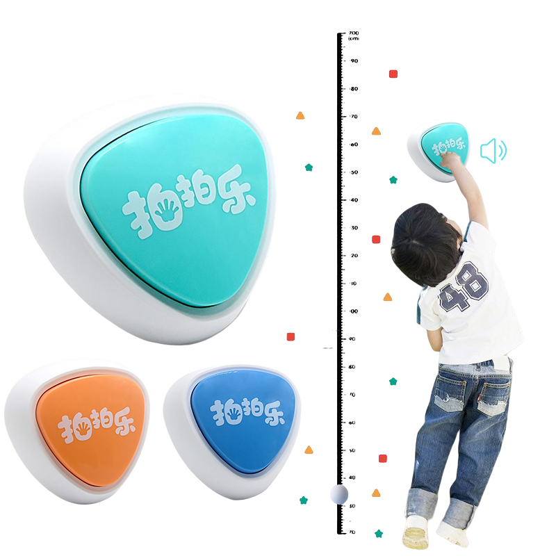 Babygroeigrafiek Meting Muur Verticale liniaal Elektrisch Smart Tellen Springen Touch Counter Kinderhoogte Touch-apparaat