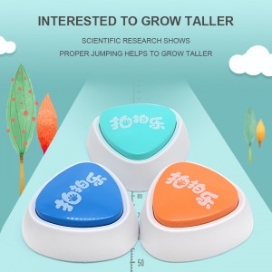 Baby Growth Chart Measurement Wall Vertical Ruler Electric Smart Counting Jumping Touch Counter Children’s Height Touch Device