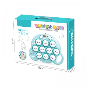 Màquina de joc de botons de memòria electrònica educativa per a hàmsters per a nens. Divertida màquina de joc amb monedes Whack a Mole Joguina per a nens