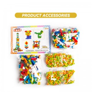 1000 PCS Bouwstenen Kids Underwiis Klassike Basic Brick Particle Construction Toy Set Kompatibel mei grutte merken
