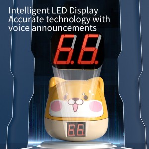 Children Electric Cartoon Height Touch Device Voice Announcements Counting Jump Training Indoor Outdoor Sports Toys with Light