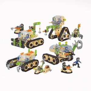 Nā keiki STEM Education DIY Assembly Army Tank Helicopter Truck Soldiers Model Toy Military Vehicle Series Building Block Sets