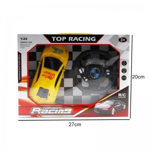 2-kanaals 1/24 afstandsbediening racewagen model jongen verjaardagscadeau Rc auto's speelgoed voor goedkope groothandel