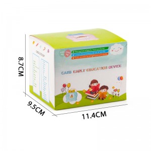 Montessori 510 Sight Words Cognitive Cards Autism Sensory Speech Therapy Toys Kids English Learning Machine Talking Flash Cards