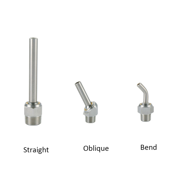 Bottom price Best Lubrication accessories - BTS type high pressure universal nozzle – Baoteng