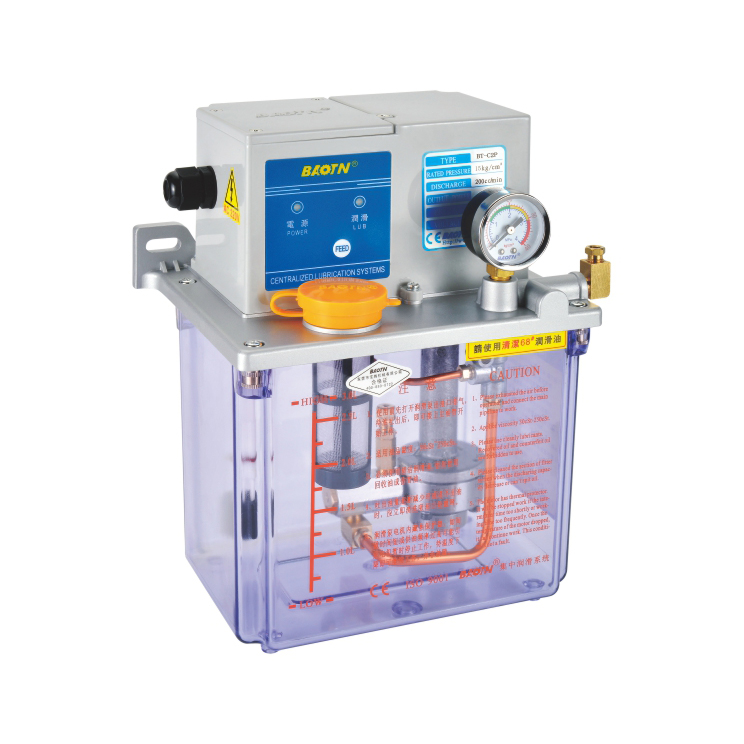 OEM/ODM Manufacturer 12v Small Oil Pump - BT-C2P3 PLC control thin oil lubrication pump – Baoteng