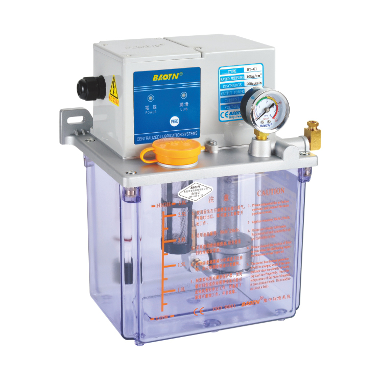 Super Lowest Price Mini Electric Oil Transfer Gear Pump - BT-C13 PLC control thin oil lubrication pump  – Baoteng