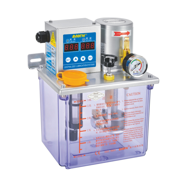 Free sample for High-Quality Lubrication Pump - BM-A13 Thin oil lubrication pump with digital display – Baoteng
