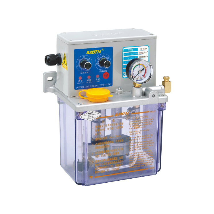 China OEM Automatic lubrication system - BT-R2P2 Thin oil lubrication pump with variable adjustment knob – Baoteng