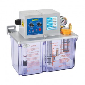 OEM Manufacturer Automatic cnc machine lubrication pump - BTA-R14(Resin)  Thin oil lubrication pump with variable adjustment knob – Baoteng