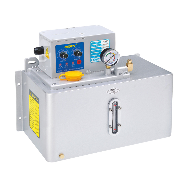 Wholesale Price PLC Control Lubrication Pump - BT-R2P8 Thin oil lubrication pump with variable adjustment knob – Baoteng