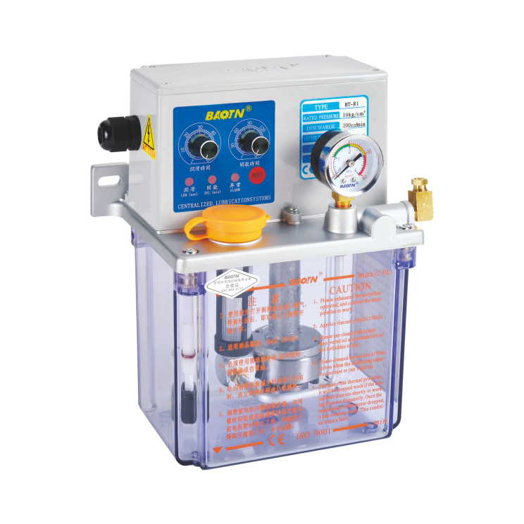 OEM/ODM Factory Small Hydraulic Motor Oil Pump - BTA-R12  Thin oil lubrication pump with variable adjustment knob – Baoteng