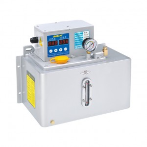 BTA-A14(Metal plate) Thin oil lubrication pump with digital display