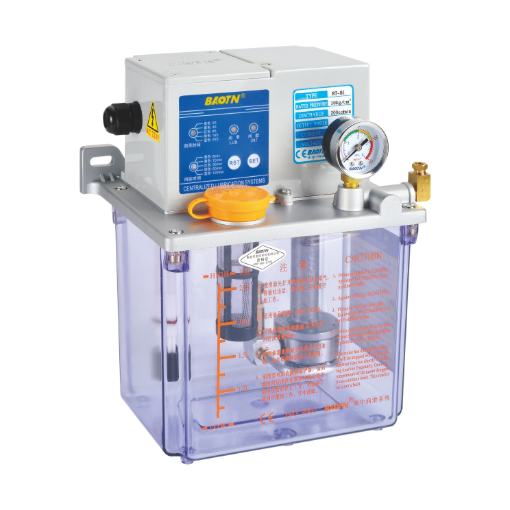OEM Manufacturer Automatic cnc machine lubrication pump - BTA-B13 Timing thin oil lubrication pump – Baoteng