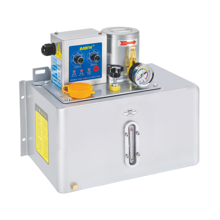 Wholesale Price PLC Control Lubrication Pump - BM-R14(Matel plate) Thin oil lubrication pump with variable adjustment knob – Baoteng