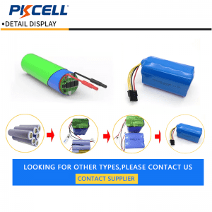 PKCELL 18650 14.8V 2500mAh Rechargeable Lithium Battery