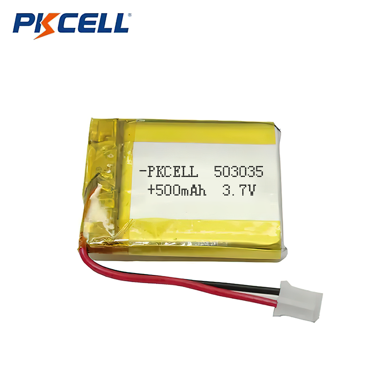 PKCELL LP503035 3.7V 500mAh Hot Sale Small Polymer Battery Factory Price