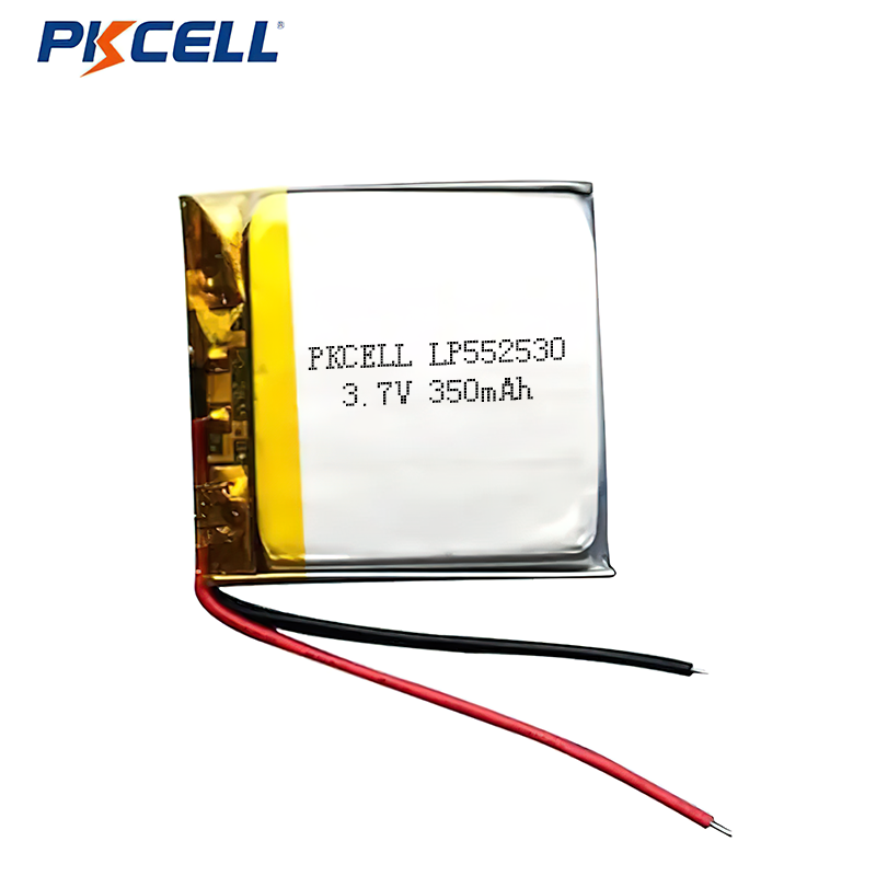 PKCELL 552530 3.7v 350mAh Polymer Battery with PCM& Connector Supplier