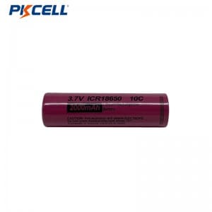 PKCELL alta taxa de descarga 10c 18650 3.7v 1300mah–2500mah bateria de íon de lítio para equipamentos elétricos