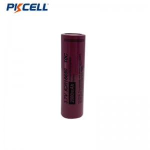PKCELL hoge ontladingssnelheid 10c 18650 3.7v 1300mah-2500mah li-ion batterij voor elektrische apparatuur