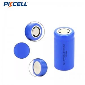 PKCELL lítium akkumulátor 16310 550 mAh 5C 3,7 V Li-ion akkumulátor elektronikus terméklámpához