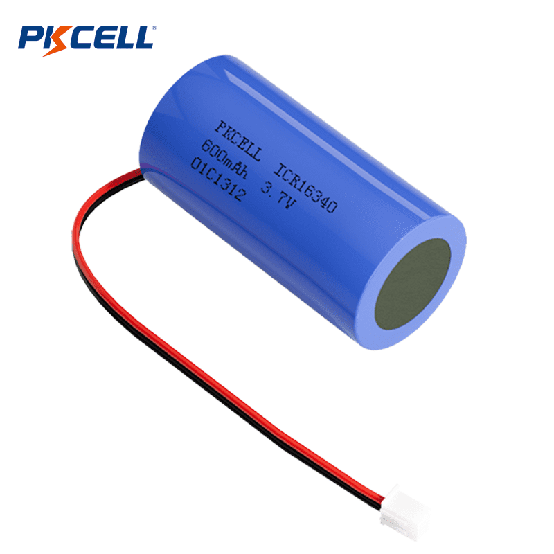 Lithium Ion Battery Rechargeable battery 16340 700mah 600mah 10C 3.7v