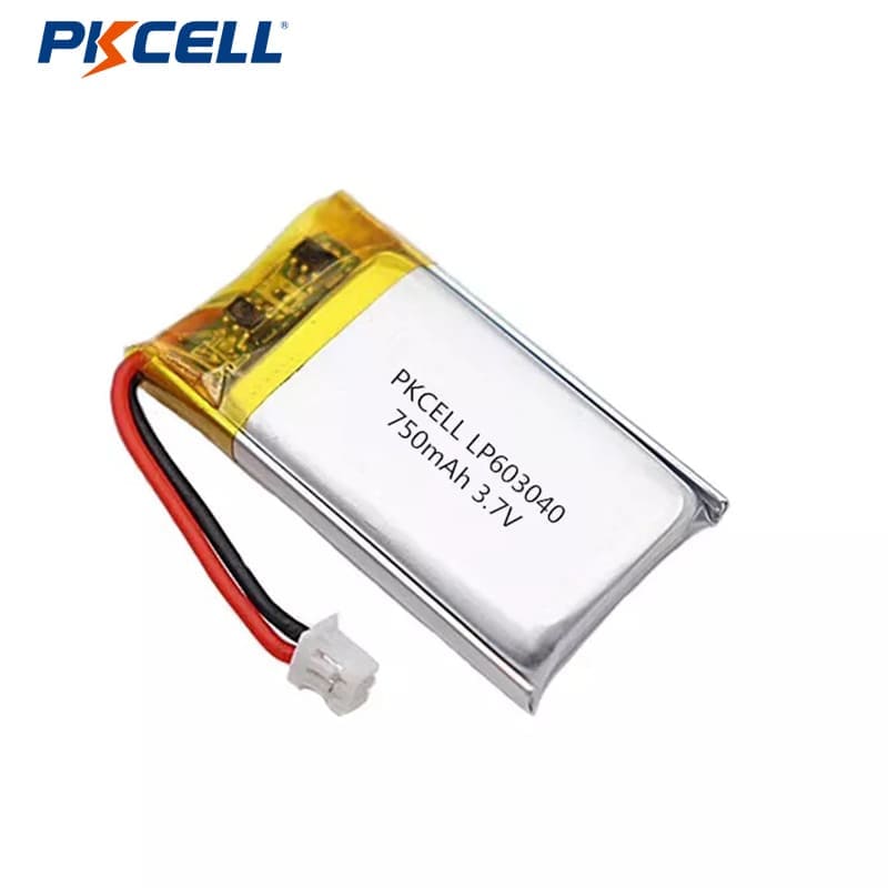 PKCELL LP603040 3.7v 750mah Rechargeable Lithium Polymer Battery High Quality Battery Supplier