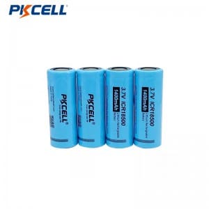 ICR18500 Lithium Ion Rechargeable Battery with pcb 3.7v 1400mah 1100mah 10C flat top wholesale