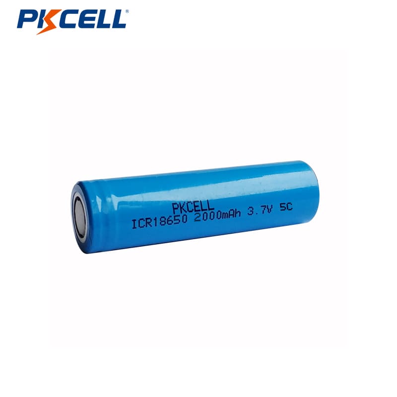 ICR18650 High rate 5C 2000mah Recyclable Lithium Ion Battery 18650 Battery  Wholesale