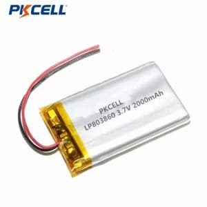 PKCELL 803860 2000mah 3,7 V újratölthető lítium-polimer akkumulátor elektronikus szerszámokhoz